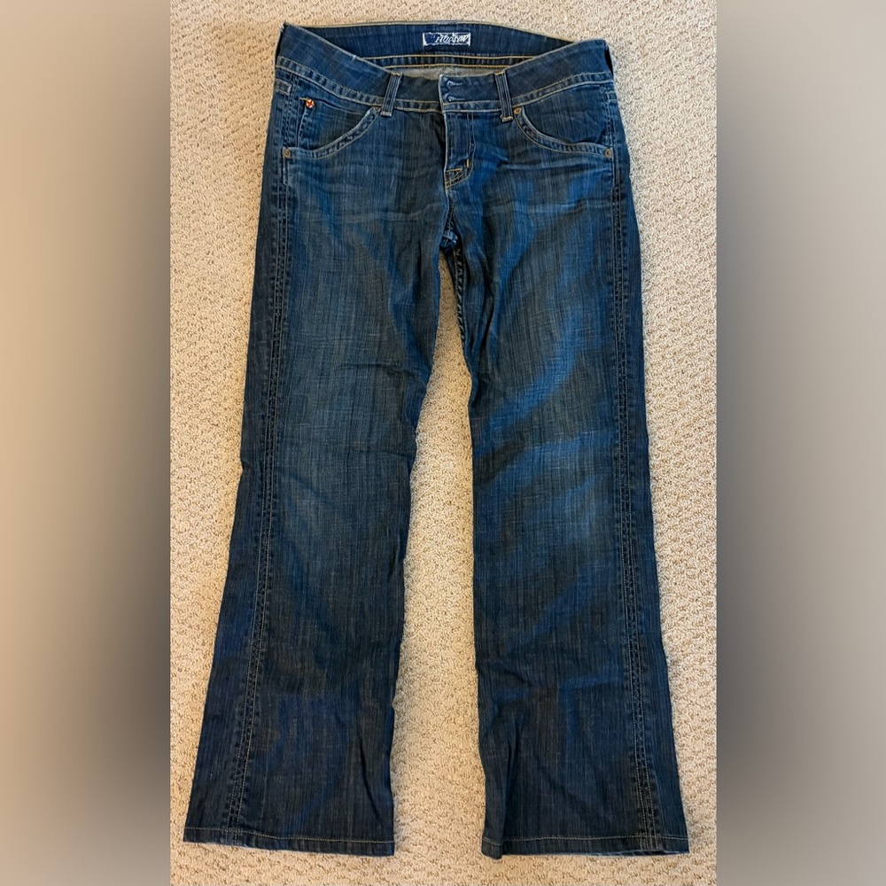 Hudson Jeans Dark Blue Flare Women's Jeans